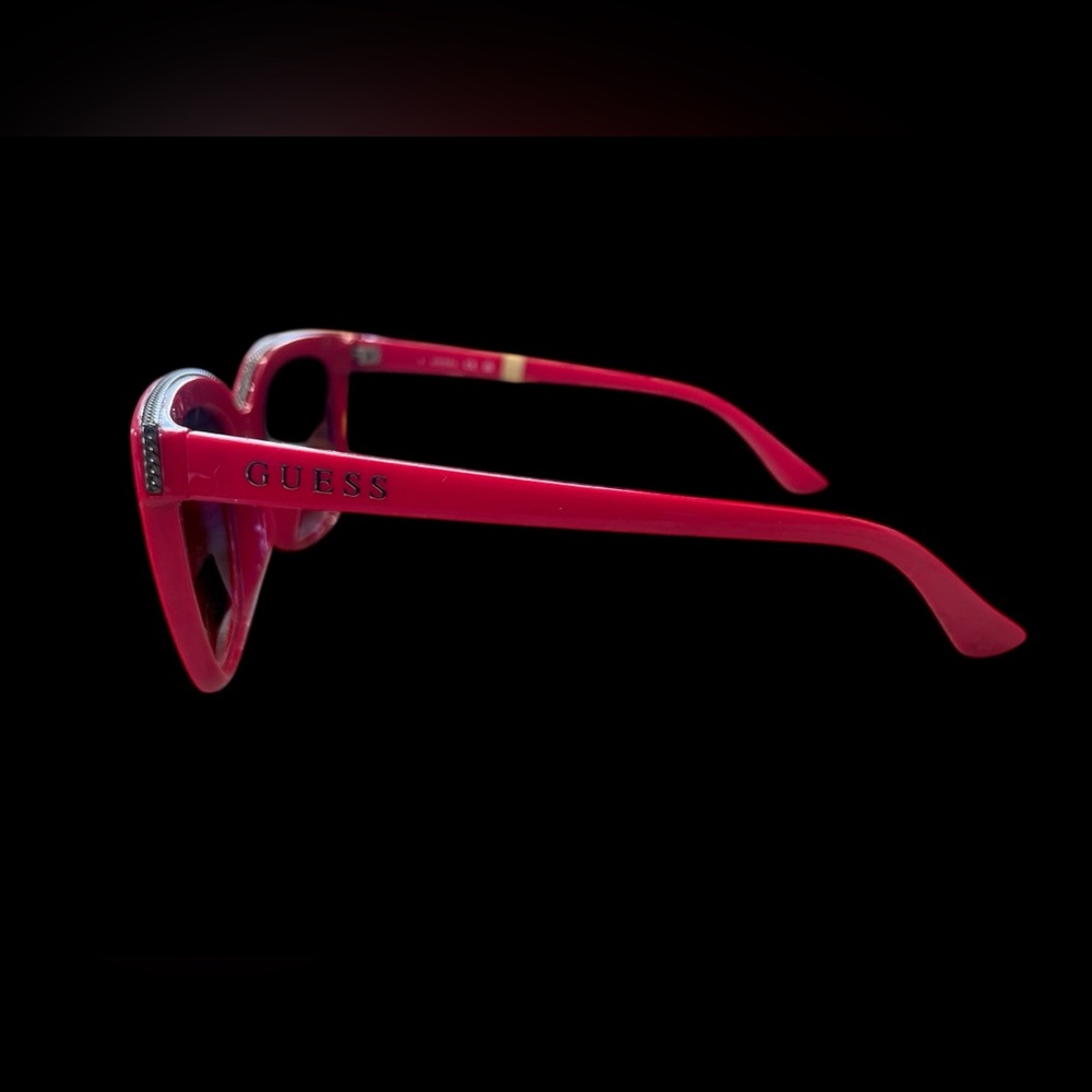 NWT Guess Bold Hot Pink/Red Sunglasses - Picture 7 of 11